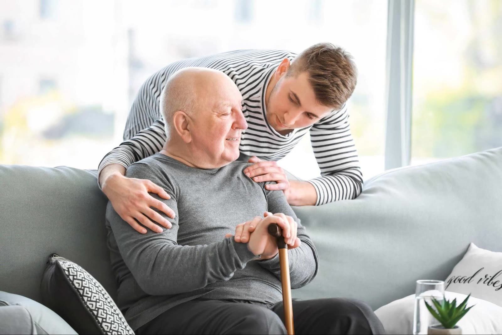 Helping loved one